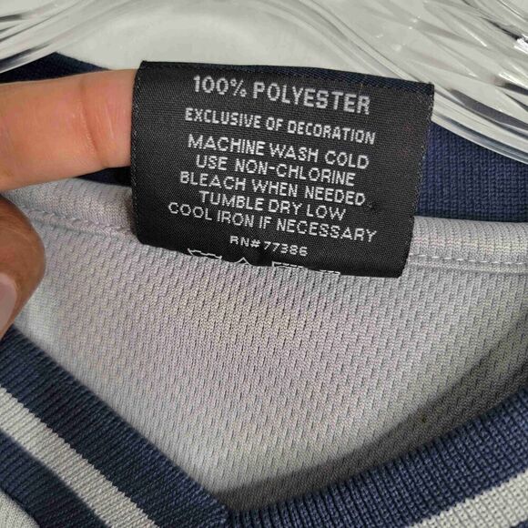 Stitches Milwaukee Brewers Gray Embroidered Jersey Team Logo Short Sleeves Large - Picture 4 of 9